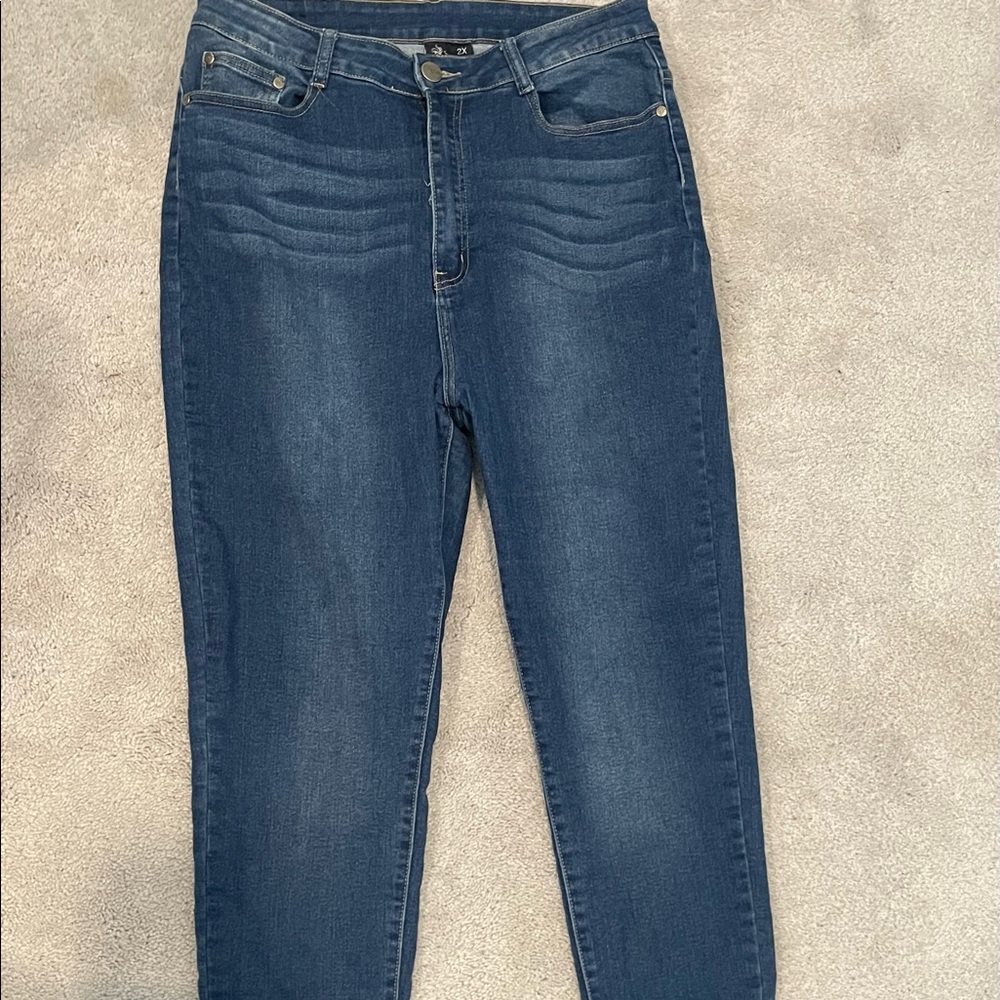 Fashion Nova Medium Blue Jeans
